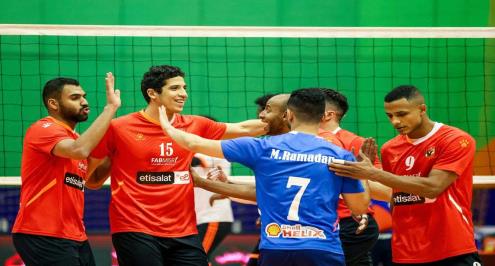 كرة طائرة.. الأهلي يكتسح الأسمنت الإثيوبي في بطولة إفريقيا